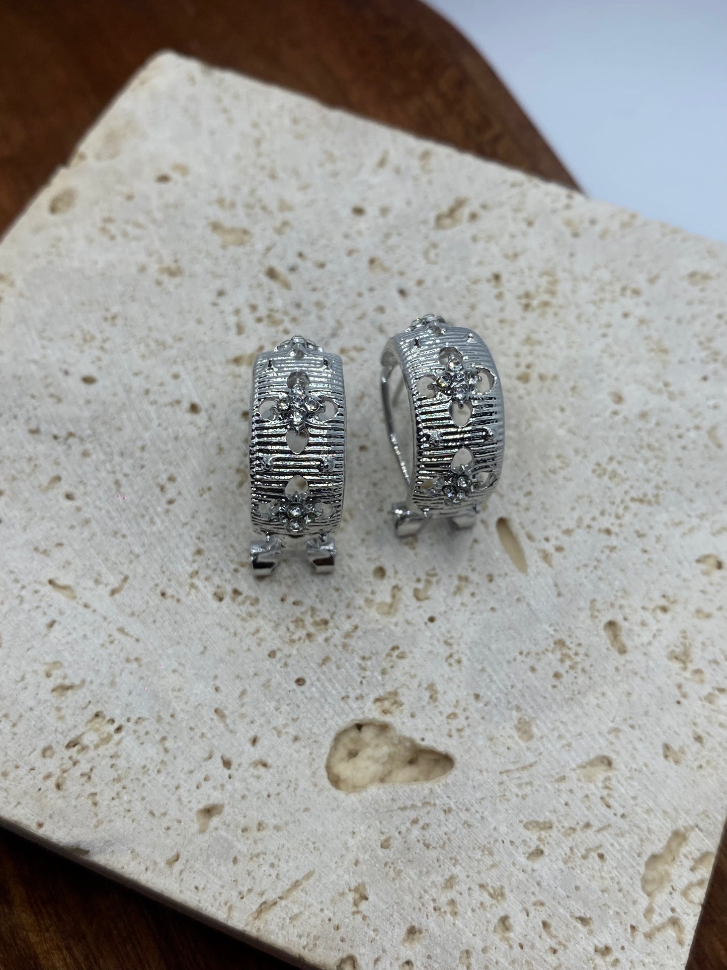 Lea Vintage Silver Earrings