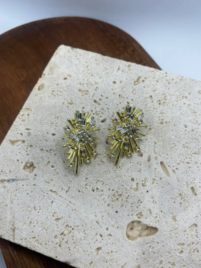 Gold Firework Studs