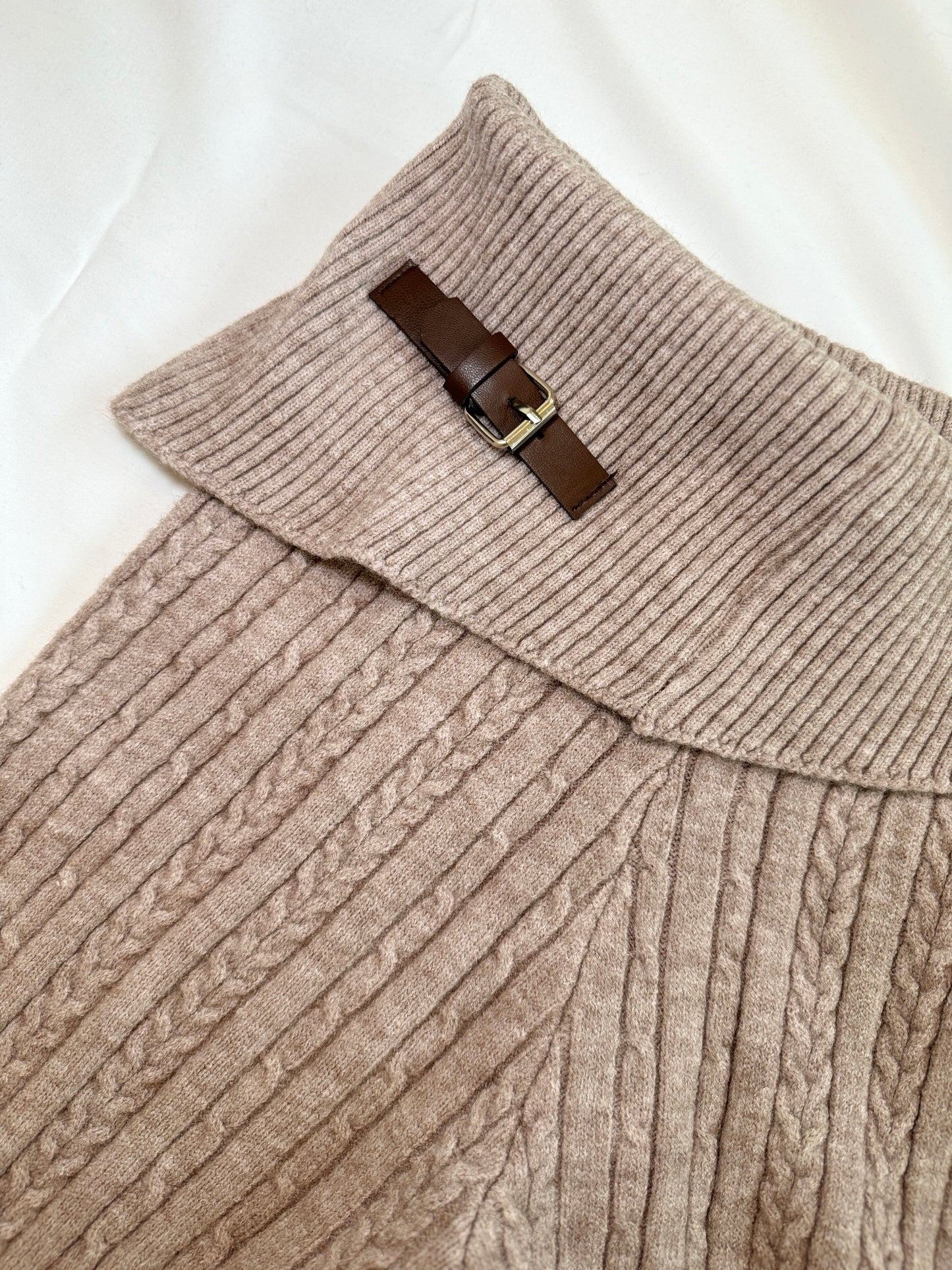 Soma 2-Piece Knit Set - Almond