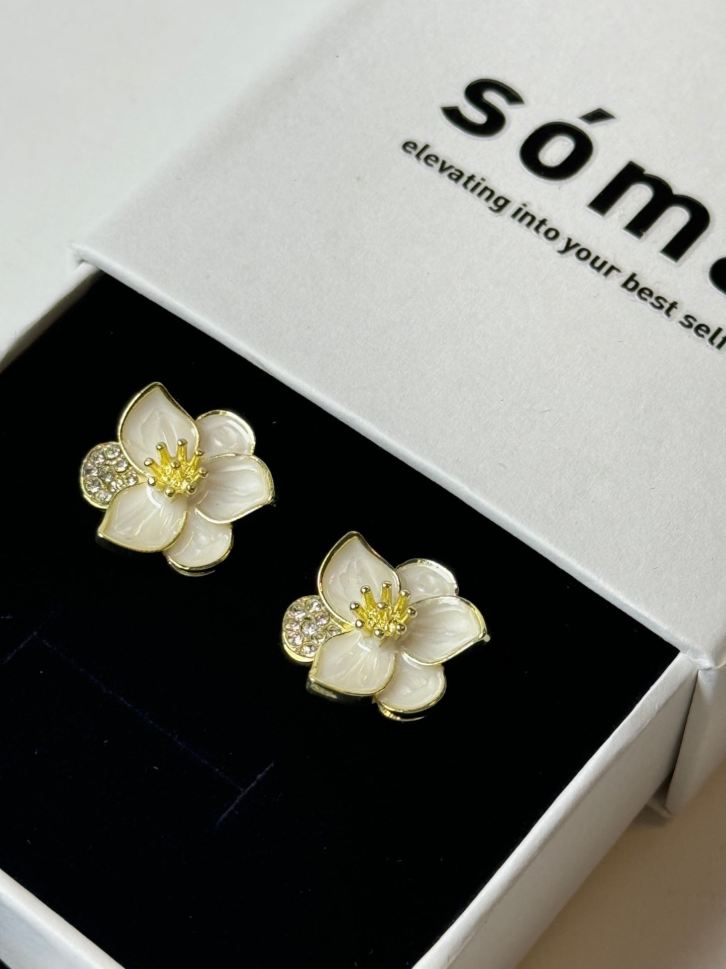 Jasmine Floral Earrings