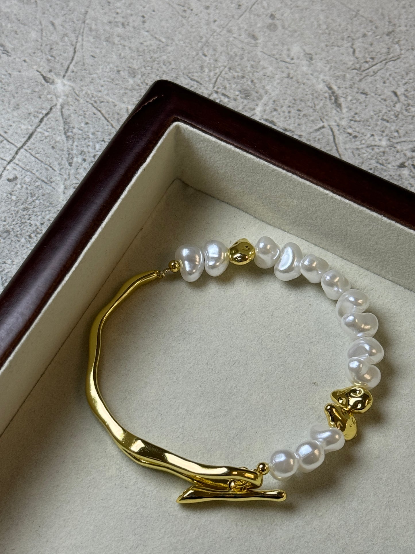 Luna Half Bangle