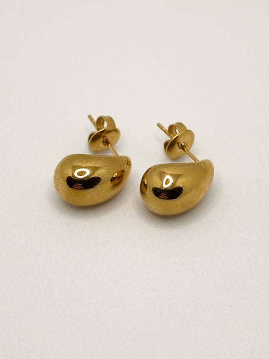 Gold Bean Earring