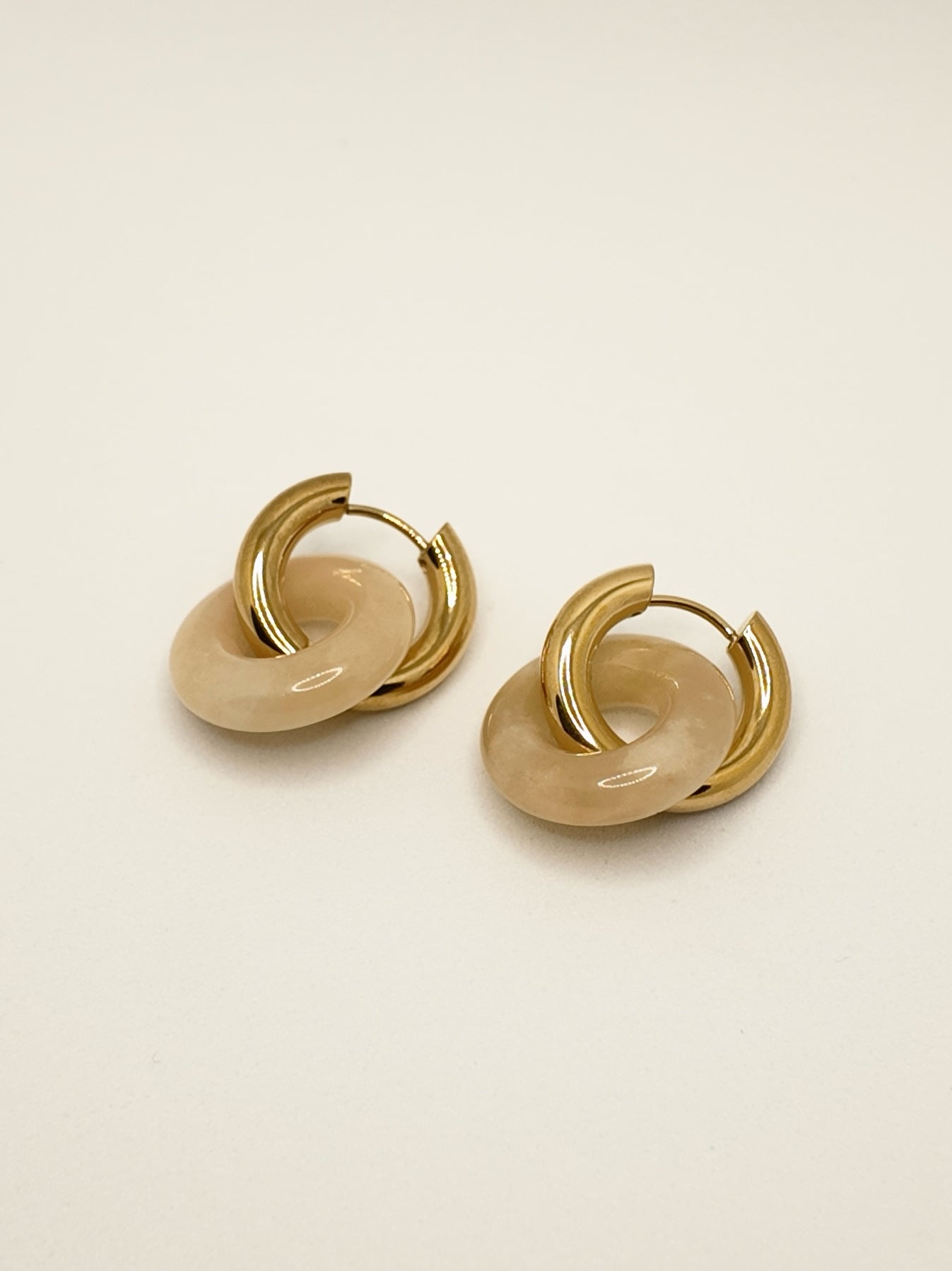 The Serena Double Hooped Earrings